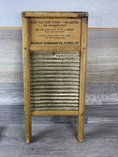 Dubl Handl Vtg Wooden Metal