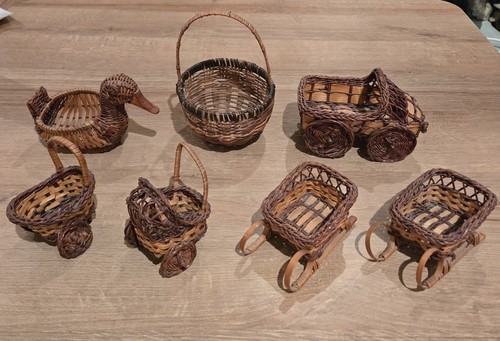 Handmade woven wicker - x,