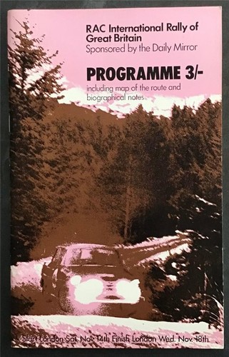 Rac international rally - international, of