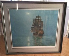 Signed Print of Crescent Moon