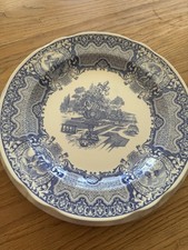 Spode the Blue Room Collection Dinner Plate 10.5" Seasons Vintage
