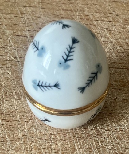 Vintage orchid trinket box - orchid,