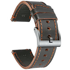 18mm 20mm 22mm Horween Leather Watch Bands Quick Release Replacement Strap