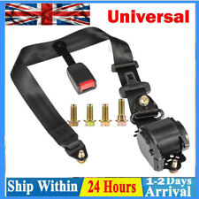 Rock And Roll Bed Campervan Seat Belts E Rated 3m Length 15cm Flat Buckle UK