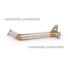 Motorcycle De-cat Exhaust Pipe Middle Link Tube Modified for Duke 690 2012-2018