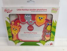 Childrens Little Hamleys Wooden Photo Frame Photo Size 5" x 7" Boxed