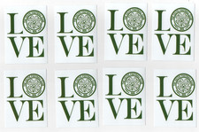 10 x GLASGOW CELTIC 8CM x