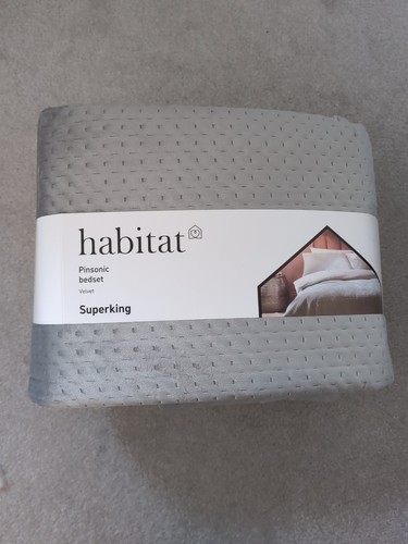 Habitat super king bed set - super,