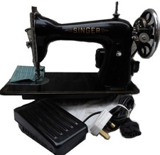 Antique Singer 15K Semi Industrial Sewing Machine Fully Serviced Working