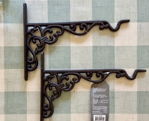 Hanging basket brackets - hanging,