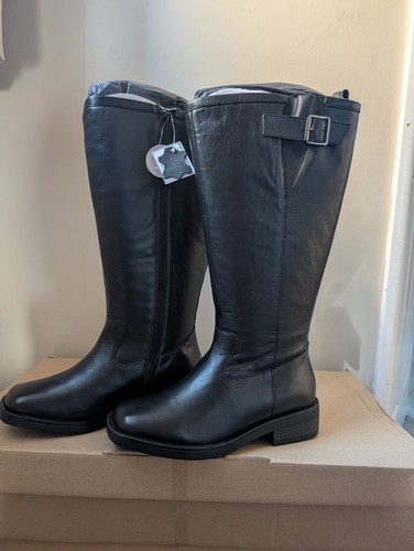 Black leather full length