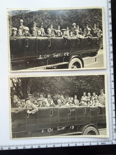 Original postcard - x2, rp
