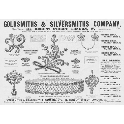 Goldsmiths silversmiths co - goldsmiths,