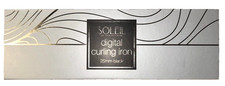 LADIES XMAS GIFT SOLEIL 25MM DIGITAL HAIR CURLING IRON WAND - NEW