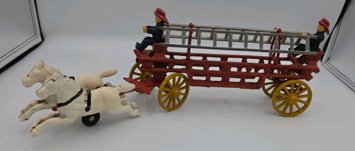 Vintage cast iron horse drawn - vintage,