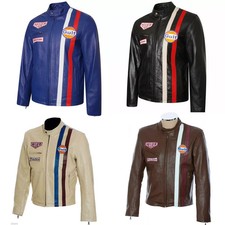 Steve McQueen Brown Cowhide