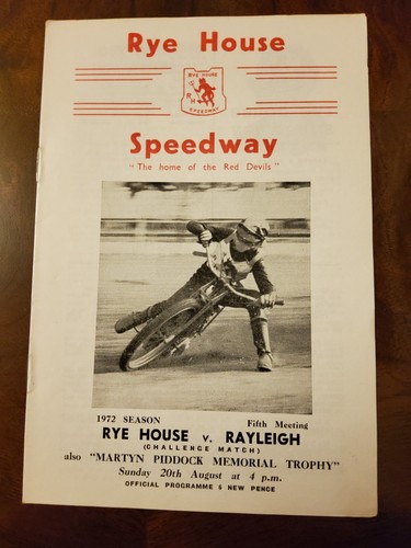 Rye house speedway 1972 - speedway,