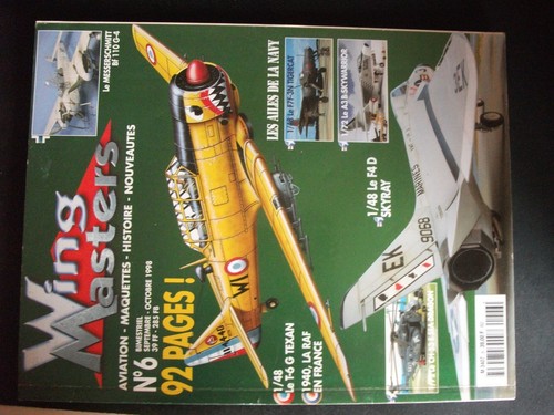 Revue wing masters n - masters, n°6