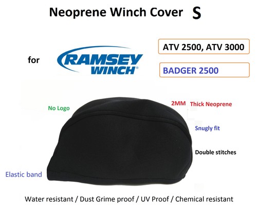 Neoprene winch cover for - winch,