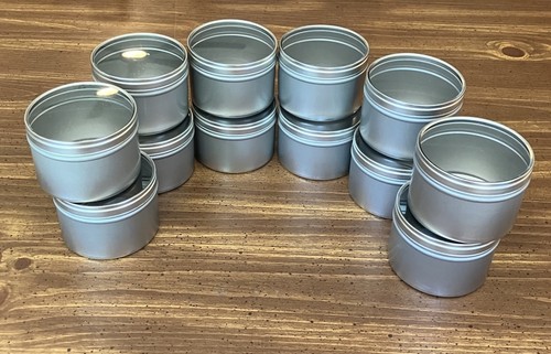 Metal jar set push - 12, pc