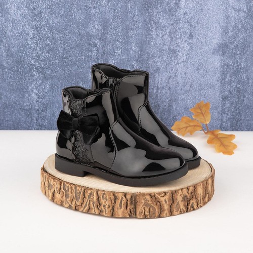 Walkright girls boots black - boots,