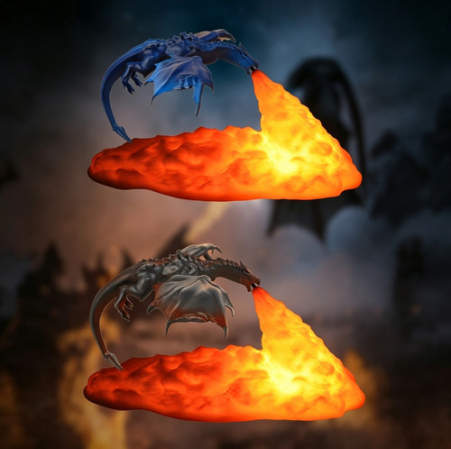 Halloween dragon night light - halloween,