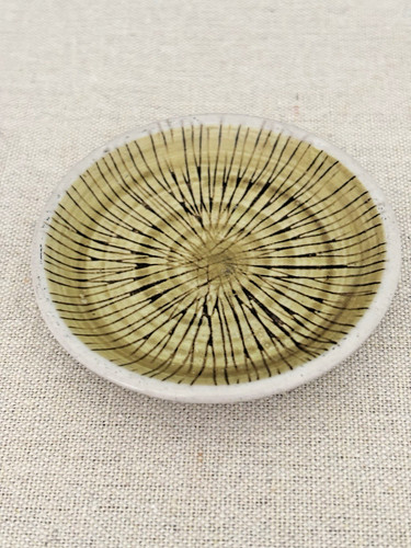 Rye pottery small sgraffito - pottery,