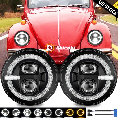 Pair inch led headlights - inch, &