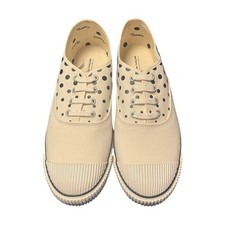 Bata x Comme des Garçons - Black and White Fade Dot Tennis Shoes - Size UK 9 - B