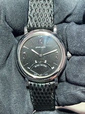 Gerald Genta Retro Second Automatic Black Dial 36mm Stainless Steel Watch RSE-M.