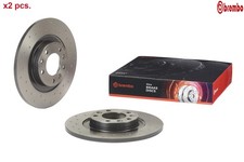 X2 PCS REAR BRAKE DISC SET