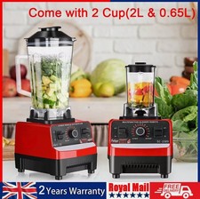 2L Multifunctional Blender Food Processor Smoothie Juicer Ice Crusher4500W