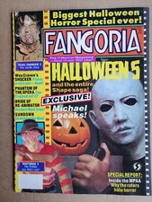 FANGORIA MAGAZINE # 88, NM, 1989, Halloween 5, Nightmare on Elm St 5, Texas ch 3