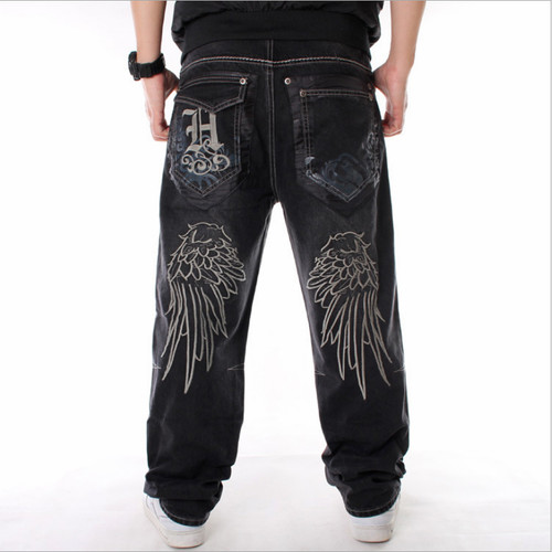 Mens jeans denim - mens, embroidery