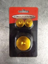 2004/14 HONDA CRF 250R/X - BILLET ENGINE PLUG KIT - GOLD - MOTOCROSS MX OFFROAD 