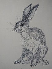 Original black pen & ink