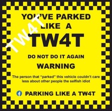 Parking Like A TW4T  Flyers (