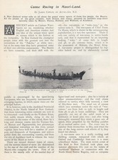 CANOE RACING IN MAORI-LAND 