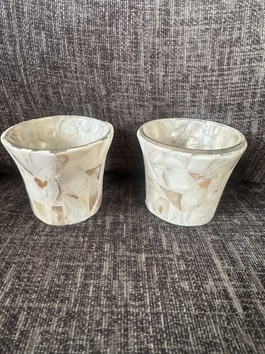 Yankee candle glass - candle, stone