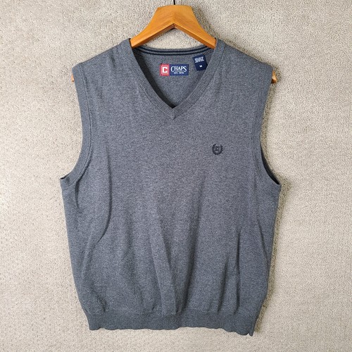 Chaps sweater vest mens - mens, m