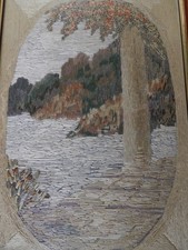 Antique Vintage 1930 Framed