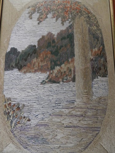 Antique vintage 1930 framed - 1930,