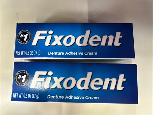 New pack fixodent denture - of,