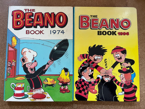 The beano book annuals - x,