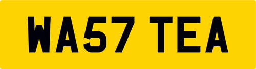 Waste scrap metal car reg - metal,