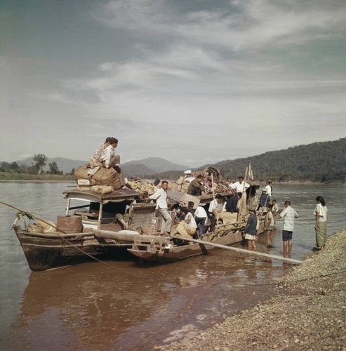 Mekong river ferry boats - mekong,