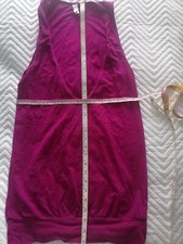 American Apparel pink yoga gym vest