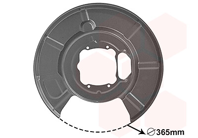 Splash panel brake disc for - panel,,