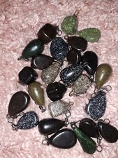 25 Mixed carp fishing leads