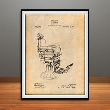 1915 Koken Barber's Chair
